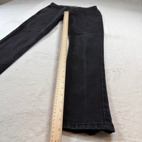 Signature Levi Strauss Skinny Jeans Mens 30x32 Black Excellent Stretch Denim - Picture 9 of 11